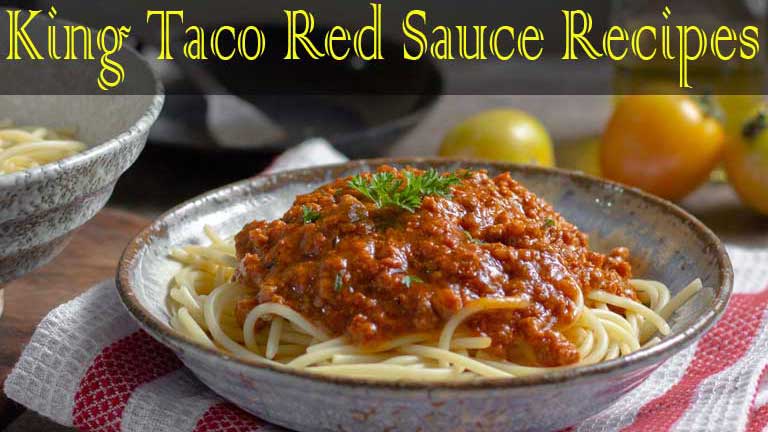 King Taco Red Sauce Recipe