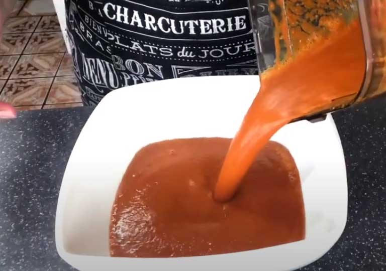 Take The King Taco Sauce On A Fine Plate