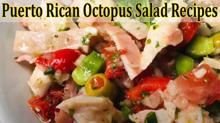 Puerto Rican Octopus Salad Recipes