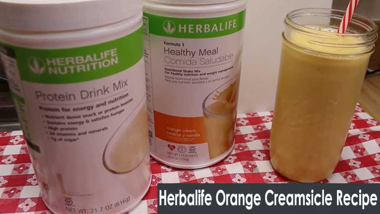 Herbalife Orange Creamsicle Shake