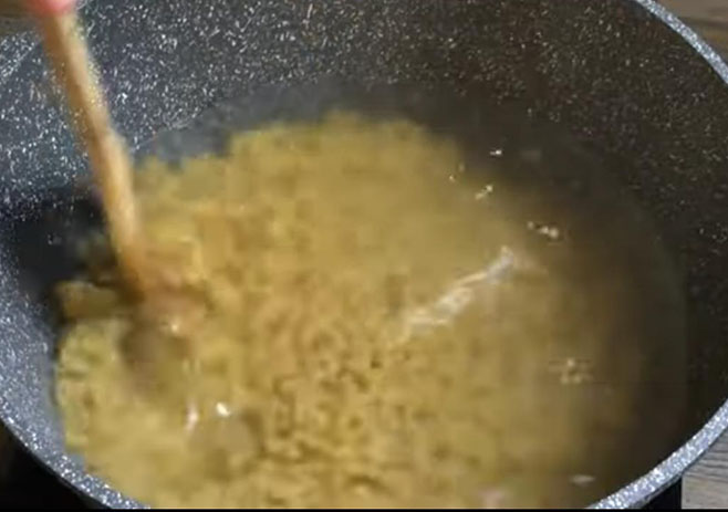 Cook the pasta