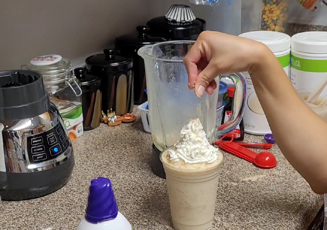  Fill Shaker Cup with Water