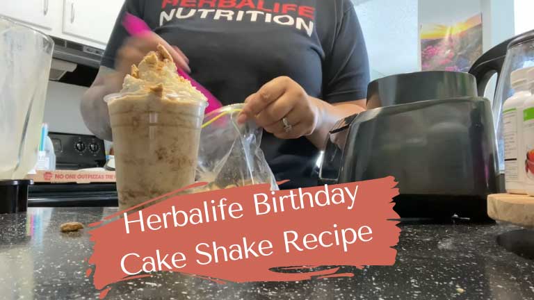 Herbalife Birthday Cake Shake Recipe