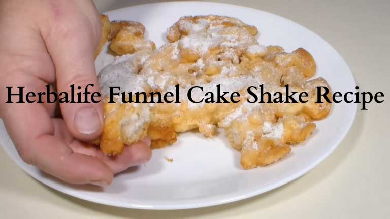 Herbalife Funnel Cake Shake Recipe