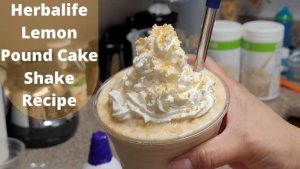 Herbalife Lemon Pound Cake Shake Recipe