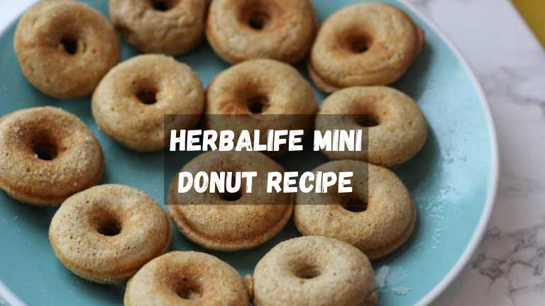 Herbalife Mini Donut Recipe