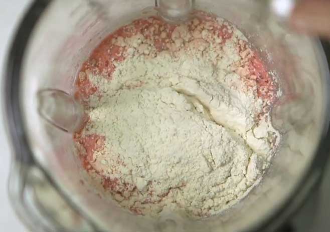 Mix all dry ingredients