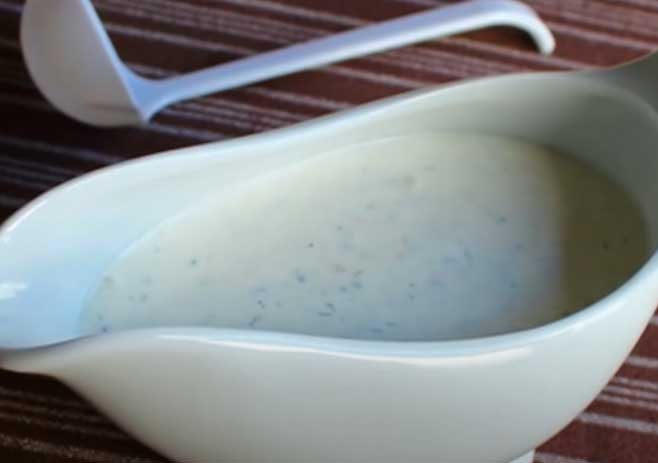 Serve the ranch dressing recipe