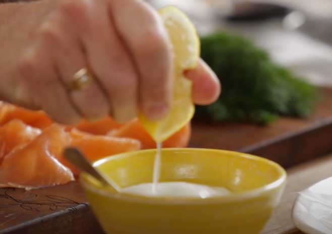 Squeeze a Lemon into the Sour Crème