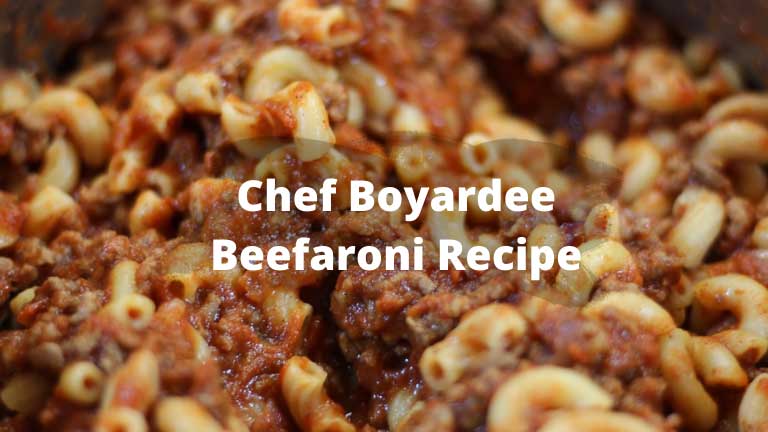 Chef Boyardee Beefaroni Recipe