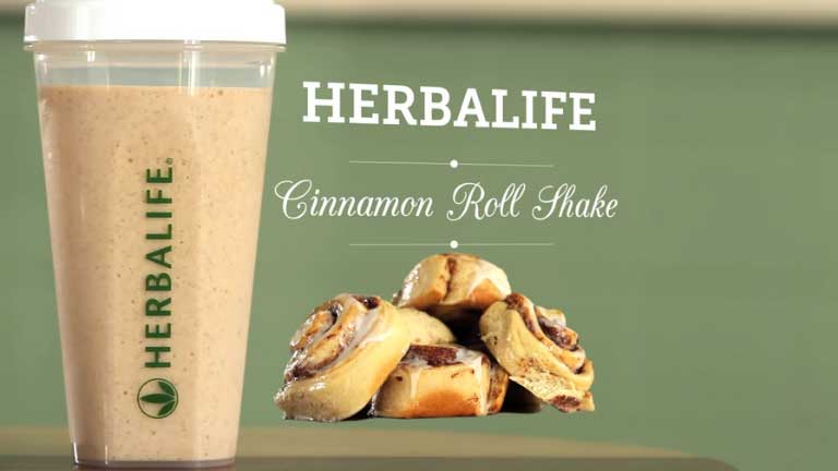 Herbalife cinnamon roll shake recipe
