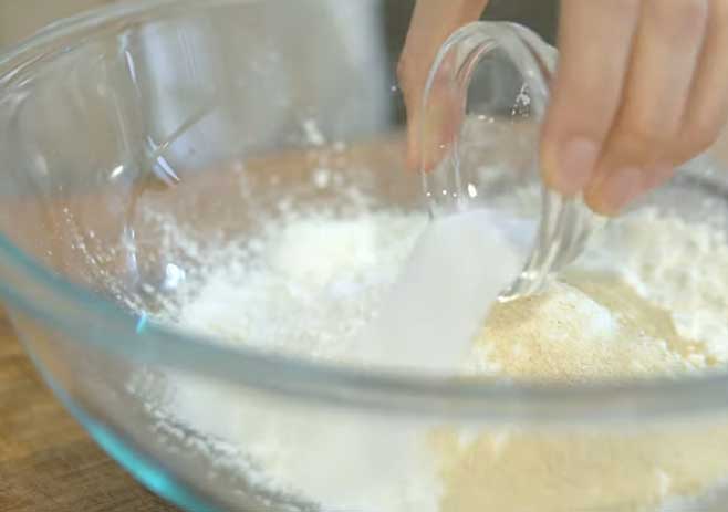 Make the frying powder mix