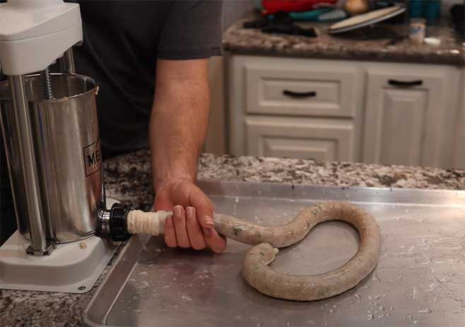 Shape the boudin