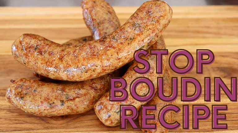 Stop Boudin Recipe