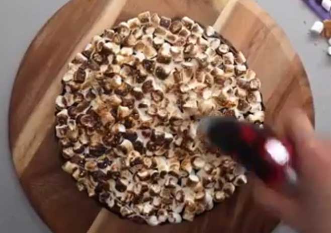 toast the marshmallows