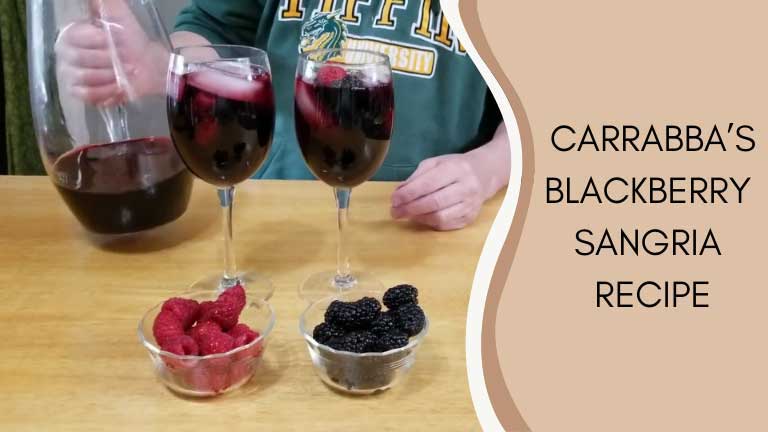 Carrabba’s Blackberry Sangria Recipe￼