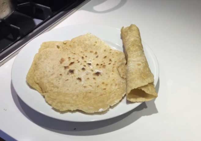 Server the tortilla