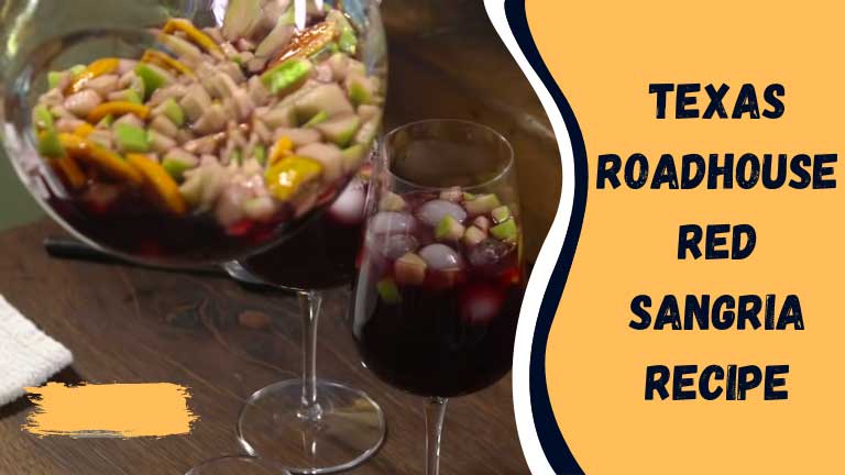 Texas Roadhouse Red Sangria Recipe￼