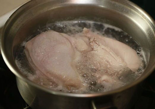 Boil The Chicken Breast