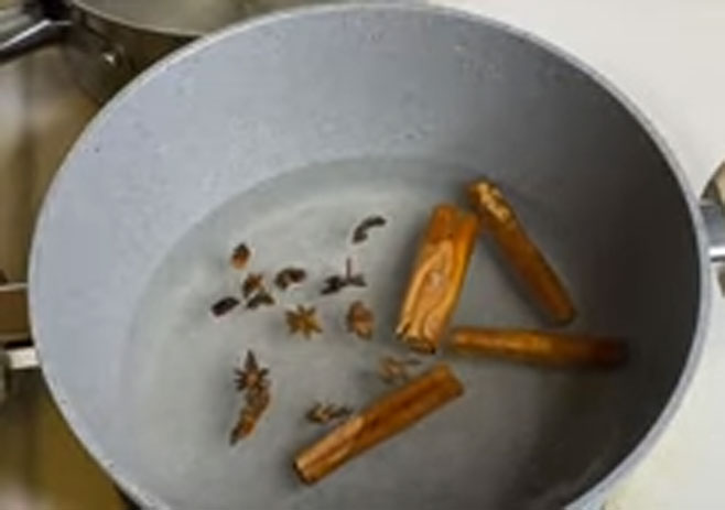 Boil The Water With Spices