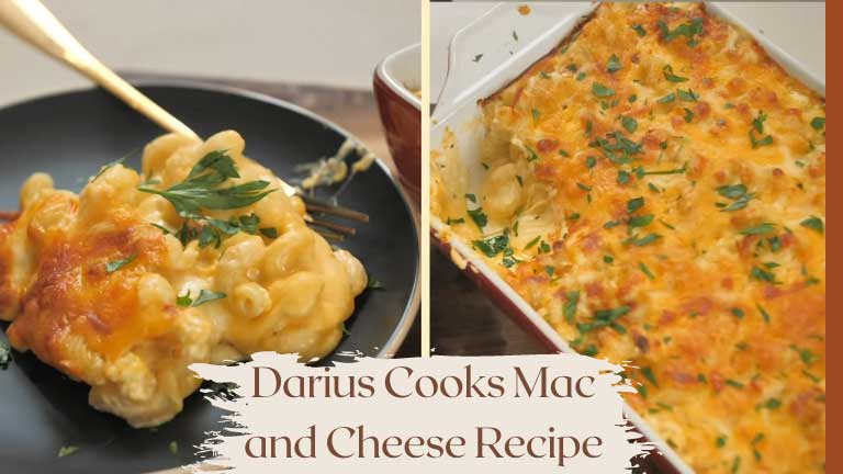 Darius Cooks Mac and Cheese Recipe
