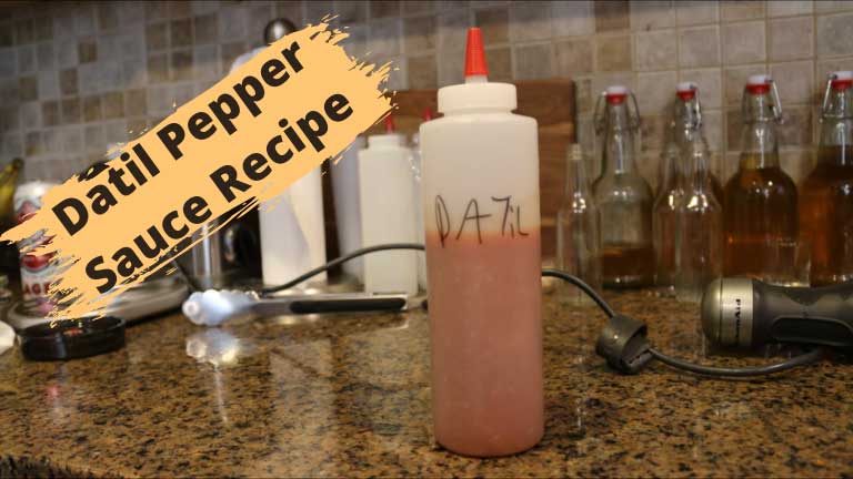 Datil Pepper Sauce Recipe
