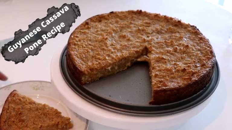 Guyanese Cassava Pone Recipe