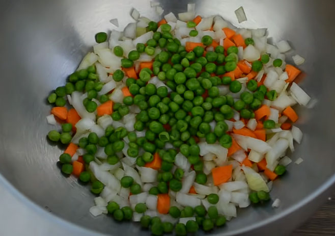 Mix all veg ingredients