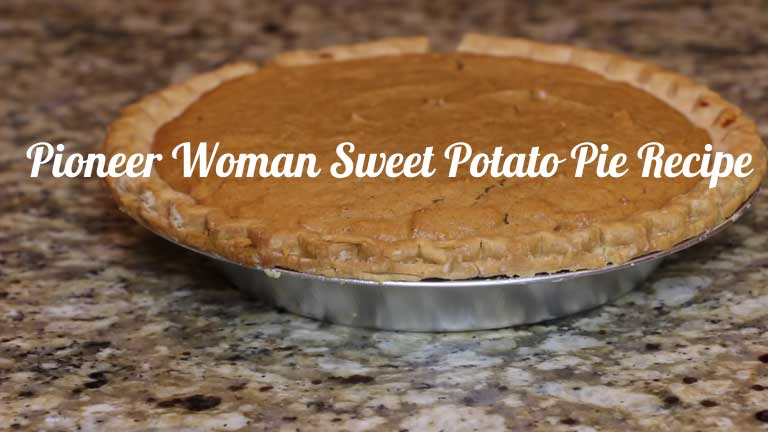 Pioneer Woman Sweet Potato Pie Recipe