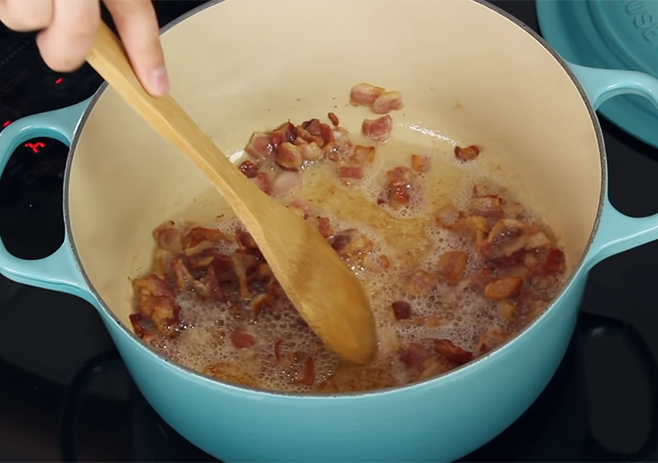 Cook the bacon