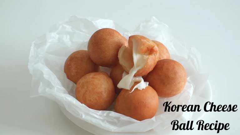 Korean Cheese Ball Recipe