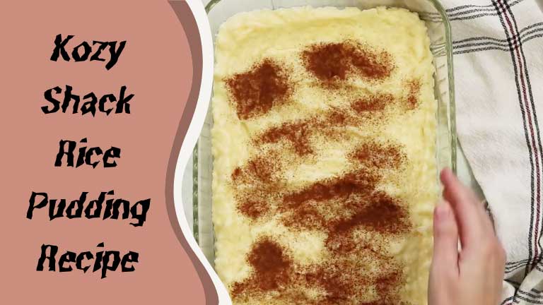   Kozy Shack Rice Pudding Recipe 