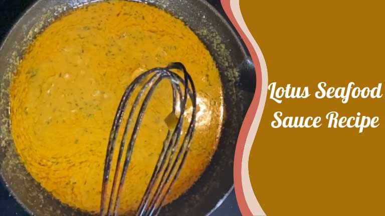 Lotus Seafood Sauce Recipe