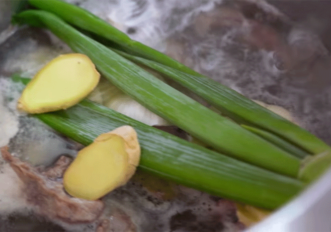 Make the chicken broth