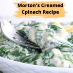 Morton's Creamed Cpinach Recipe