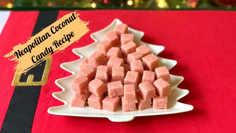 Neapolitan Coconut Candy Recipe