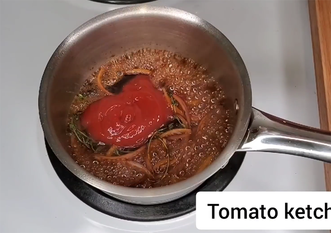 Start preparing the sauce