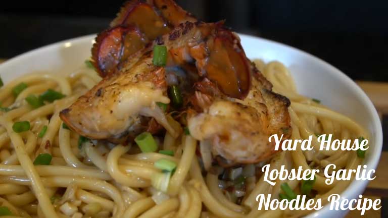 Yard House Lobster Garlic Noodles Recipe