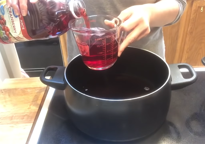 add cranberry juice