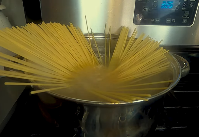  boil noodles