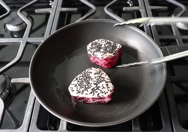  cook the steaks