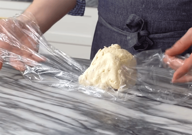 Make a dough and shape