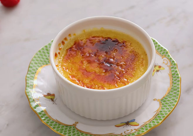 serve the brulee