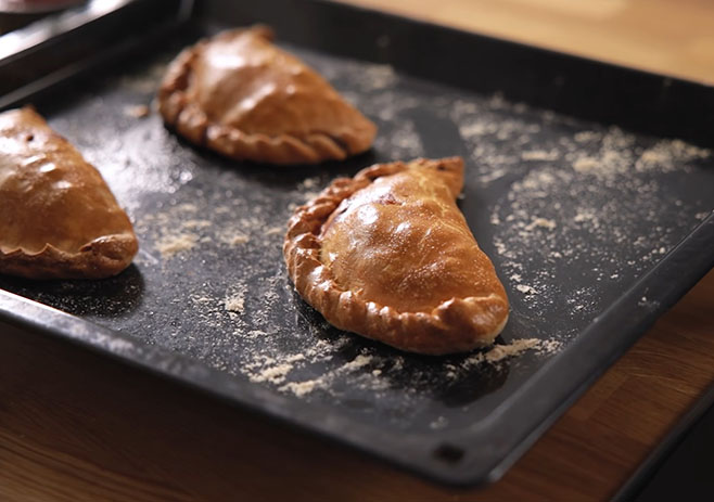 Bake the pasties