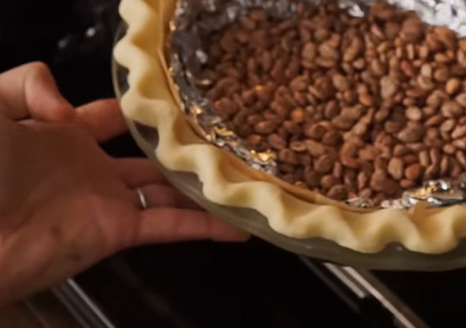 Bake the pie crust