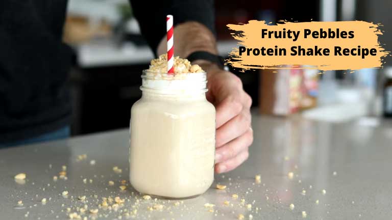 Fruity Pebbles Protein Shake Recipe