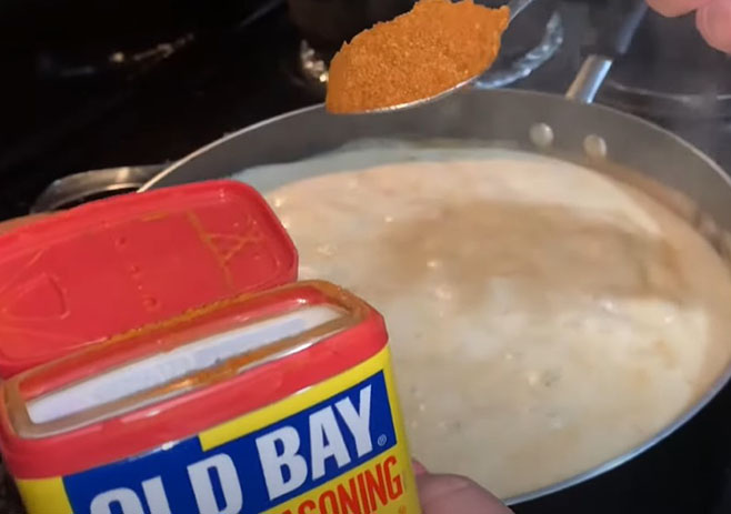  Add Old Bay Powder