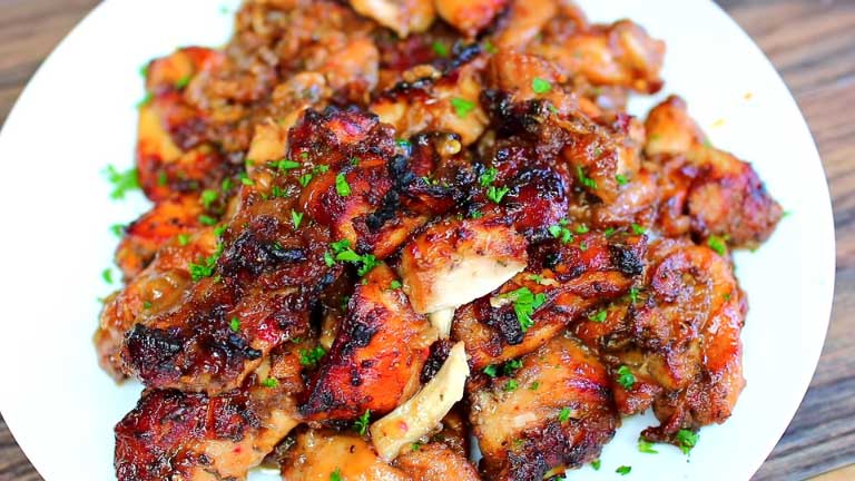 Honey Garlic Chicken Thigh Recipe