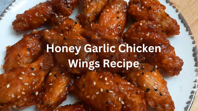 Honey Garlic Chicken Wings Recipe