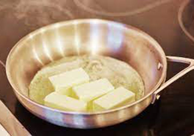 Melt Butter In A Sauce Pan